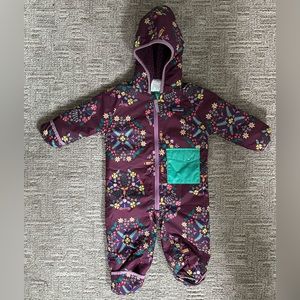 Patagonia infant reversible bunting